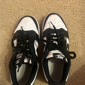 Nike Classic Black and White Athletic Shoes